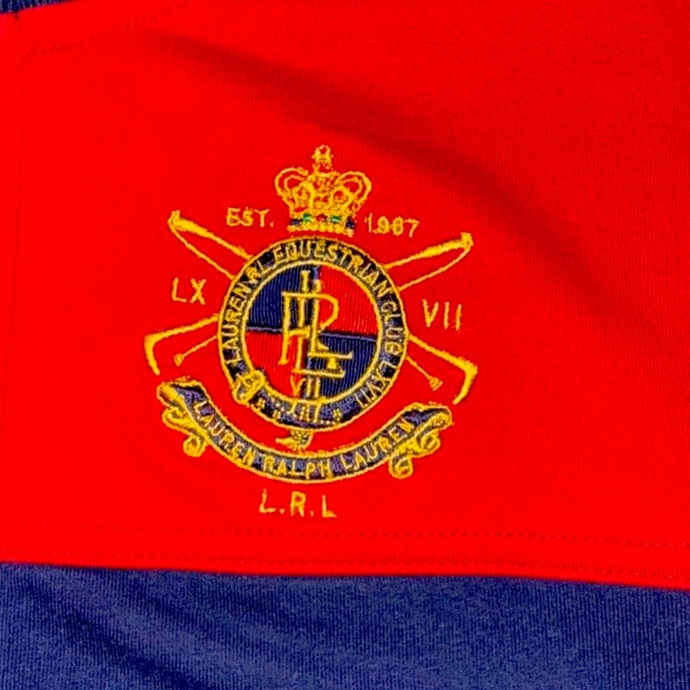 SOLD!    Lauren Ralph Lauren L-RL Active SP Equestrian Club Crest Jacket - Picture 3 of 16